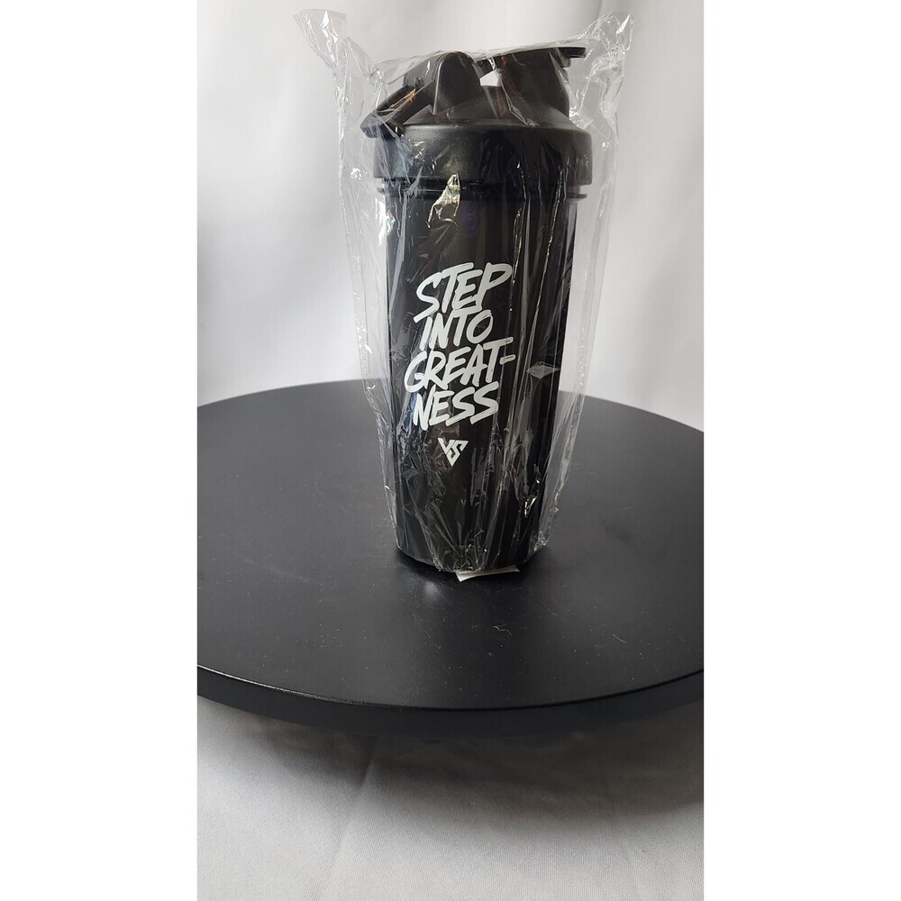 VShred Black Shaker Cup Sport Bottle 20 oz.  BPA Free New